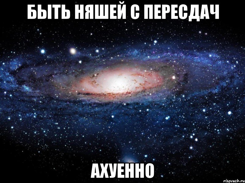 быть няшей с пересдач ахуенно, Мем Вселенная