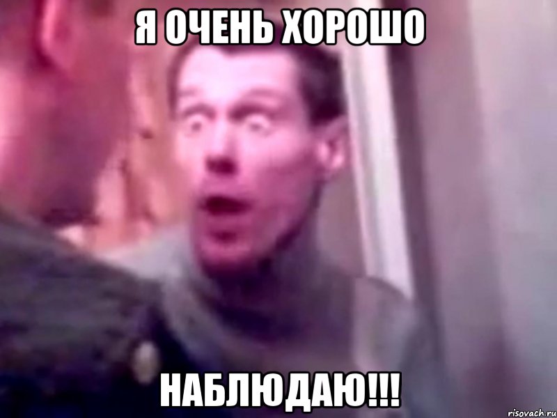 я очень хорошо наблюдаю!!!, Мем Запили