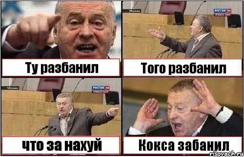 Ту разбанил Того разбанил что за нахуй Кокса забанил, Комикс жиреновский