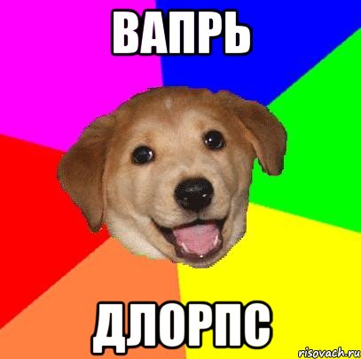 вапрь длорпс, Мем Advice Dog