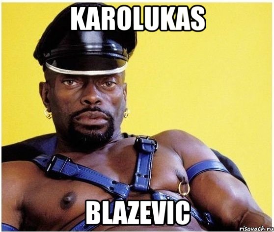 karolukas blazevic, Мем Черный властелин