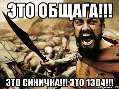 это общага!!! это синичка!!! это 1304!!!, Мем Это Спарта