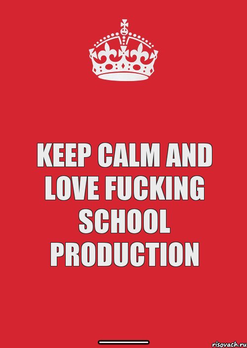 keep calm and love fucking school production, Комикс Keep Calm 3