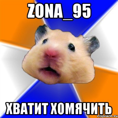 zona_95 хватит хомячить, Мем Хомяк