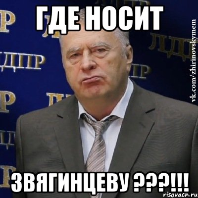 где носит звягинцеву ???!!!, Мем Хватит это терпеть (Жириновский)