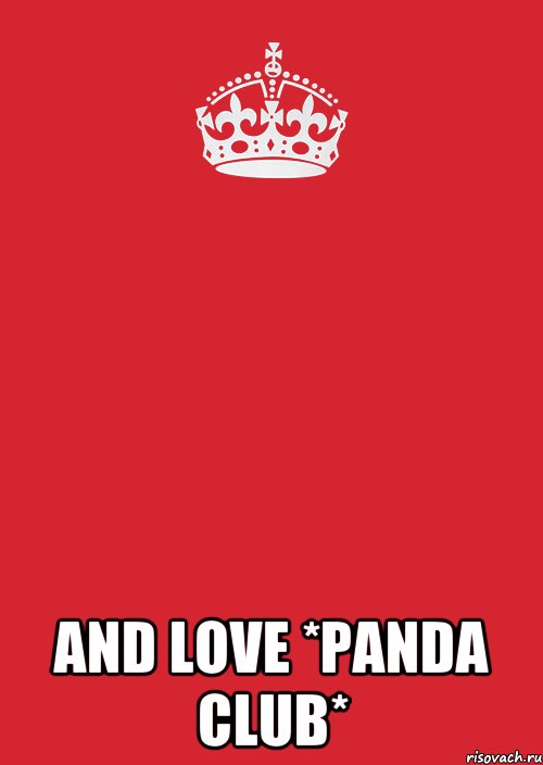  and love *panda club*, Комикс Keep Calm 3