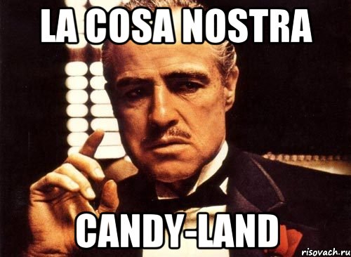 la cosa nostra candy-land, Мем крестный отец