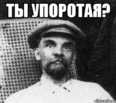 ты упоротая? , Мем   Ленин удивлен