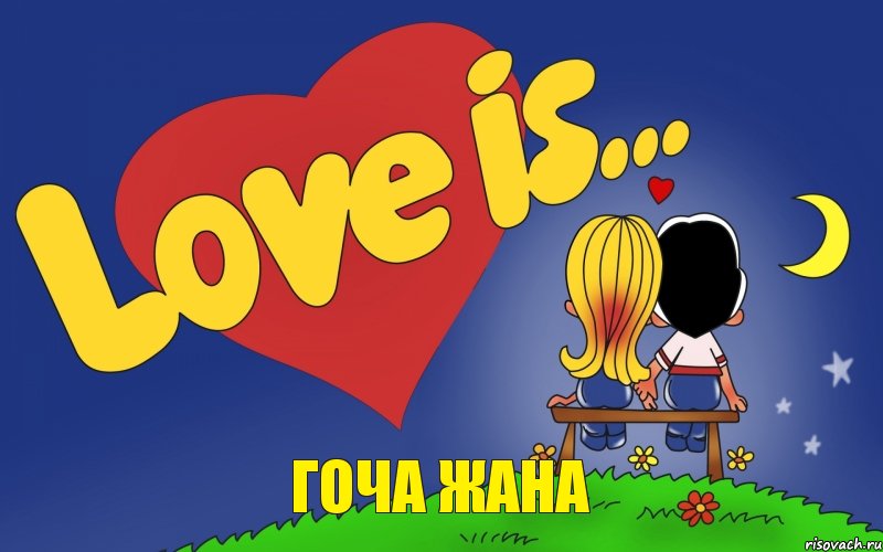 ГОЧА ЖАНА, Комикс Love is