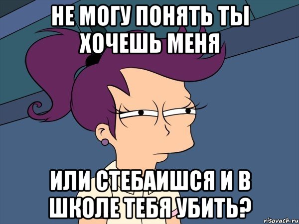 не могу понять ты хочешь меня или стебаишся и в школе тебя убить?, Мем Мне кажется или (с Лилой)