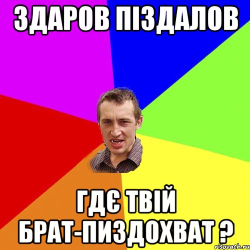 здаров піздалов гдє твій брат-пиздохват ?, Мем Чоткий паца