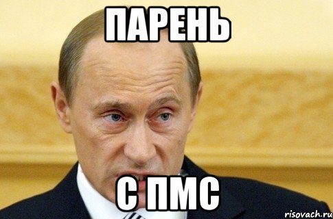 парень с пмс, Мем путин