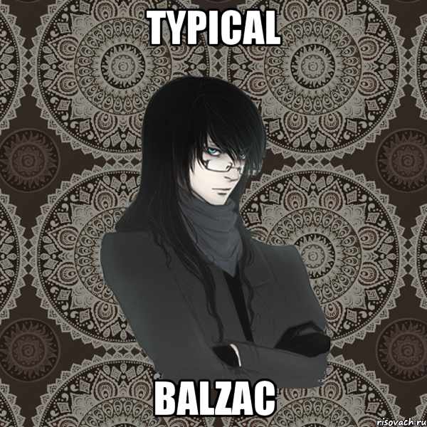 typical balzac, Мем Typical Balzac