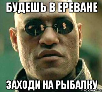 будешь в ереване заходи на рыбалку, Мем  а что если я скажу тебе