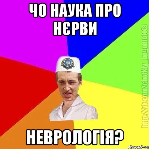 Чо наука про нєрви Неврологія?