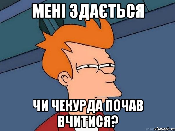 мені здається чи чекурда почав вчитися?, Мем  Фрай (мне кажется или)