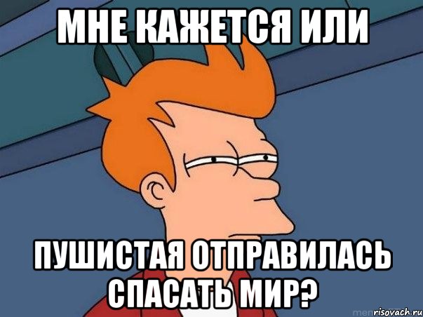 мне кажется или пушистая отправилась спасать мир?, Мем  Фрай (мне кажется или)