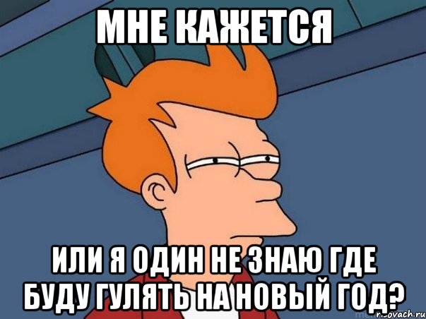 Мне кажется Или я один не знаю где буду гулять на новый год?, Мем  Фрай (мне кажется или)