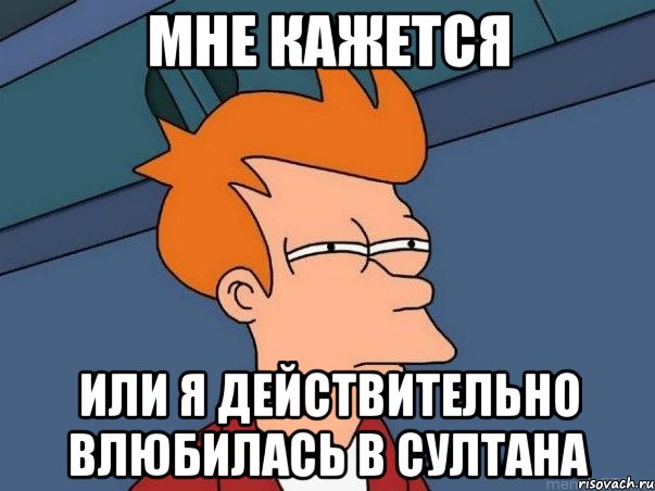 МНЕ КАЖЕТСЯ ИЛИ Я ДЕЙСТВИТЕЛЬНО ВЛЮБИЛАСЬ В СУЛТАНА, Мем  Фрай (мне кажется или)