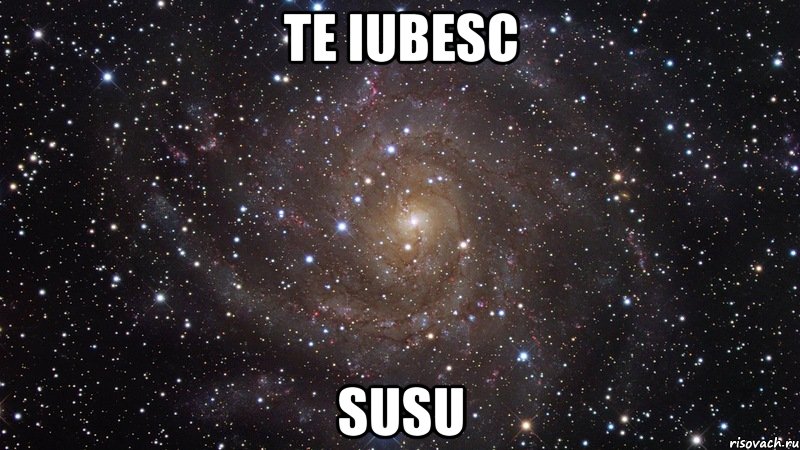 te iubesc susu, Мем  Космос (офигенно)