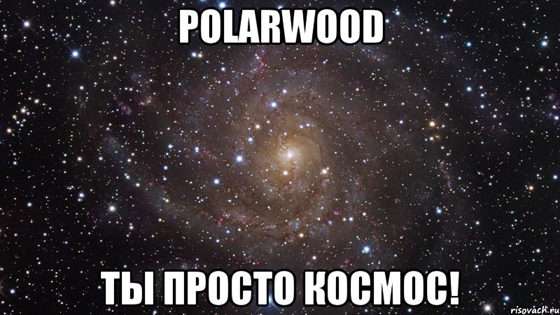 Polarwood Ты просто космос!, Мем  Космос (офигенно)