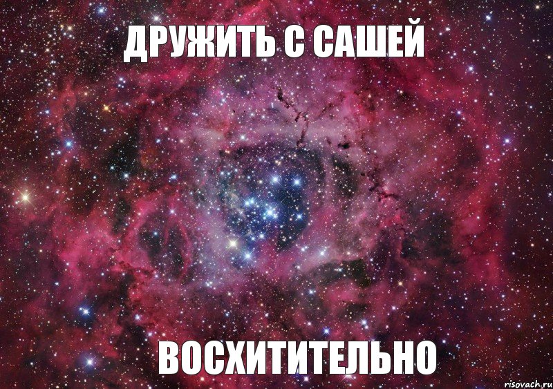 Дружить с сашей Восхитительно