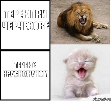 Терек при Черчесове Терек с Красножаном