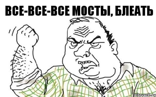 Все-все-все мосты, блеать, Комикс Мужик блеать