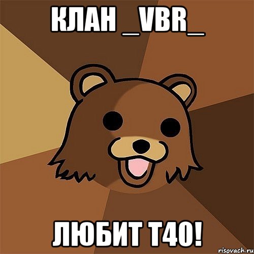 Клан _VBR_ любит Т40!, Мем Педобир