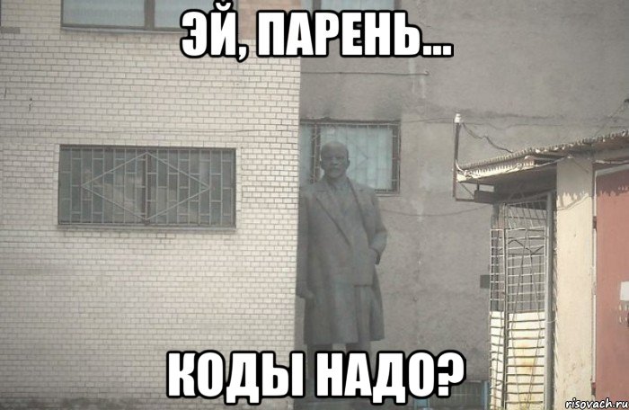  Коды надо?