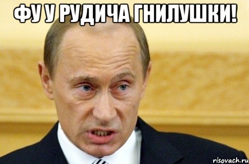 фу у рудича гнилушки! , Мем путин