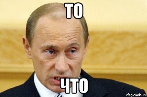 То Что, Мем путин