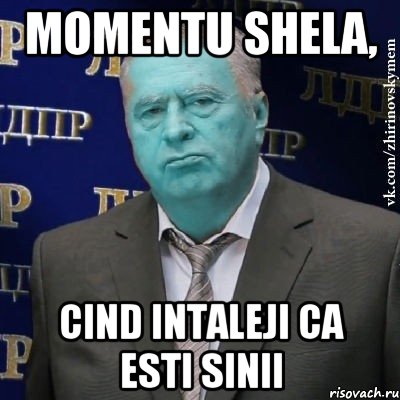 momentu shela, cind intaleji ca esti sinii, Мем Сининовский