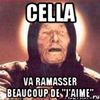 cella va ramasser beaucoup de "j'aime", Мем Ванга (цвет)