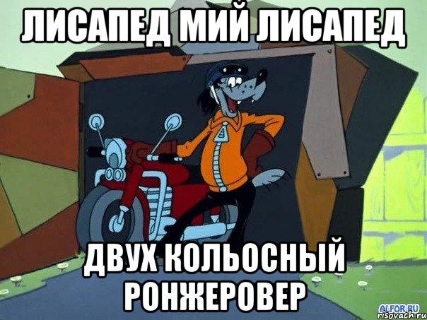 ЛИСАПЕД МИЙ ЛИСАПЕД ДВУХ КОЛЬОСНЫЙ РОНЖЕРОВЕР