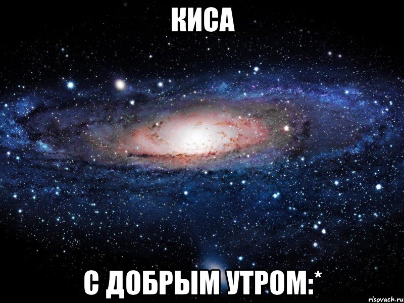 киса с добрым утром:*, Мем Вселенная