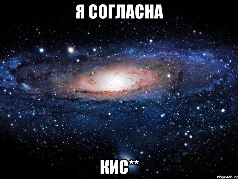 я согласна кис**, Мем Вселенная