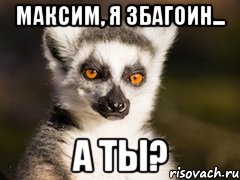 максим, я ЗБАГОИН... А ты?, Мем Я збагоен