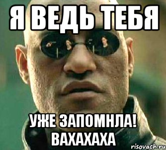 Я ведь тебя Уже запомнла! Вахахаха, Мем  а что если я скажу тебе