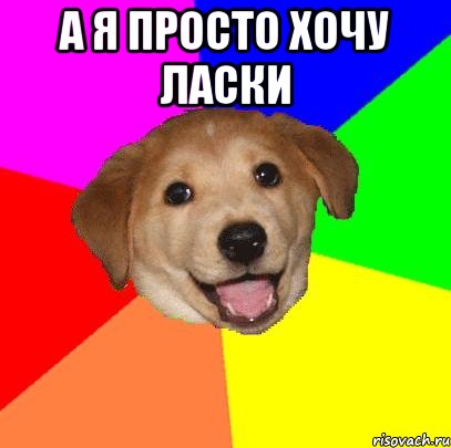 а я просто хочу ласки , Мем Advice Dog