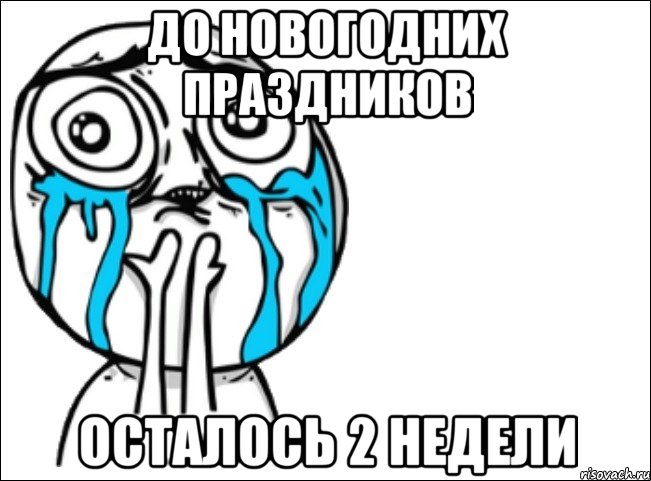 ДО НОВОГОДНИХ ПРАЗДНИКОВ ОСТАЛОСЬ 2 НЕДЕЛИ, Мем Это самый