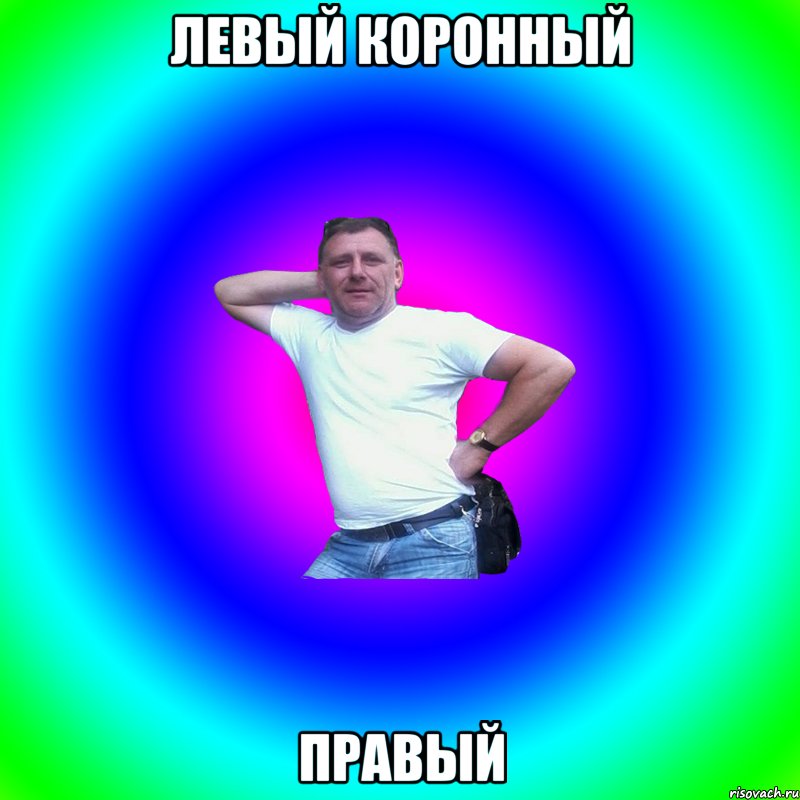 Левый коронный Правый