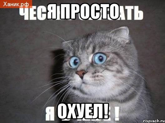 Я просто Охуел!