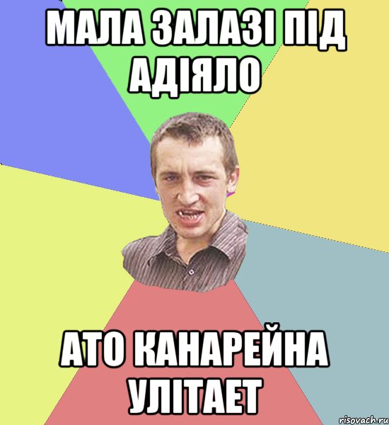 Мала залазі під адіяло ато канарейна улітает, Мем Чоткий паца