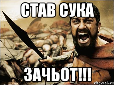 Став сука ЗАЧЬОТ!!!, Мем Это Спарта