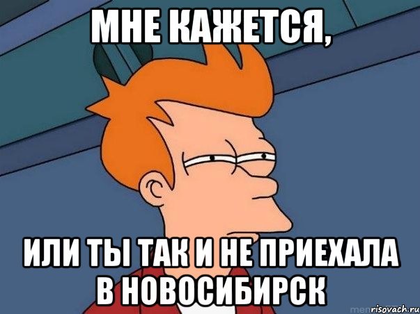 Мне кажется, или ты так и не приехала в Новосибирск, Мем  Фрай (мне кажется или)