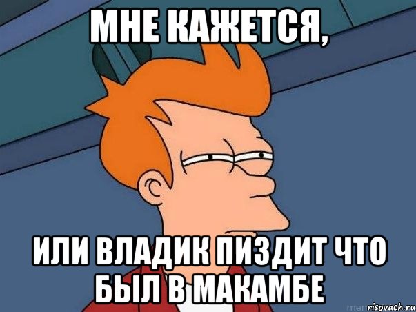 Мне кажется, или Владик пиздит что был в макамбе, Мем  Фрай (мне кажется или)