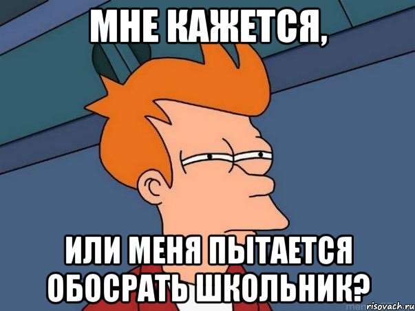 Мне кажется, или меня пытается обосрать школьник?, Мем  Фрай (мне кажется или)