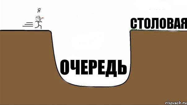 столовая очередь