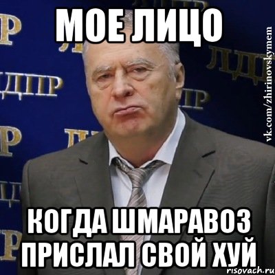 мое лицо когда Шмаравоз прислал свой хуй, Мем Хватит это терпеть (Жириновский)